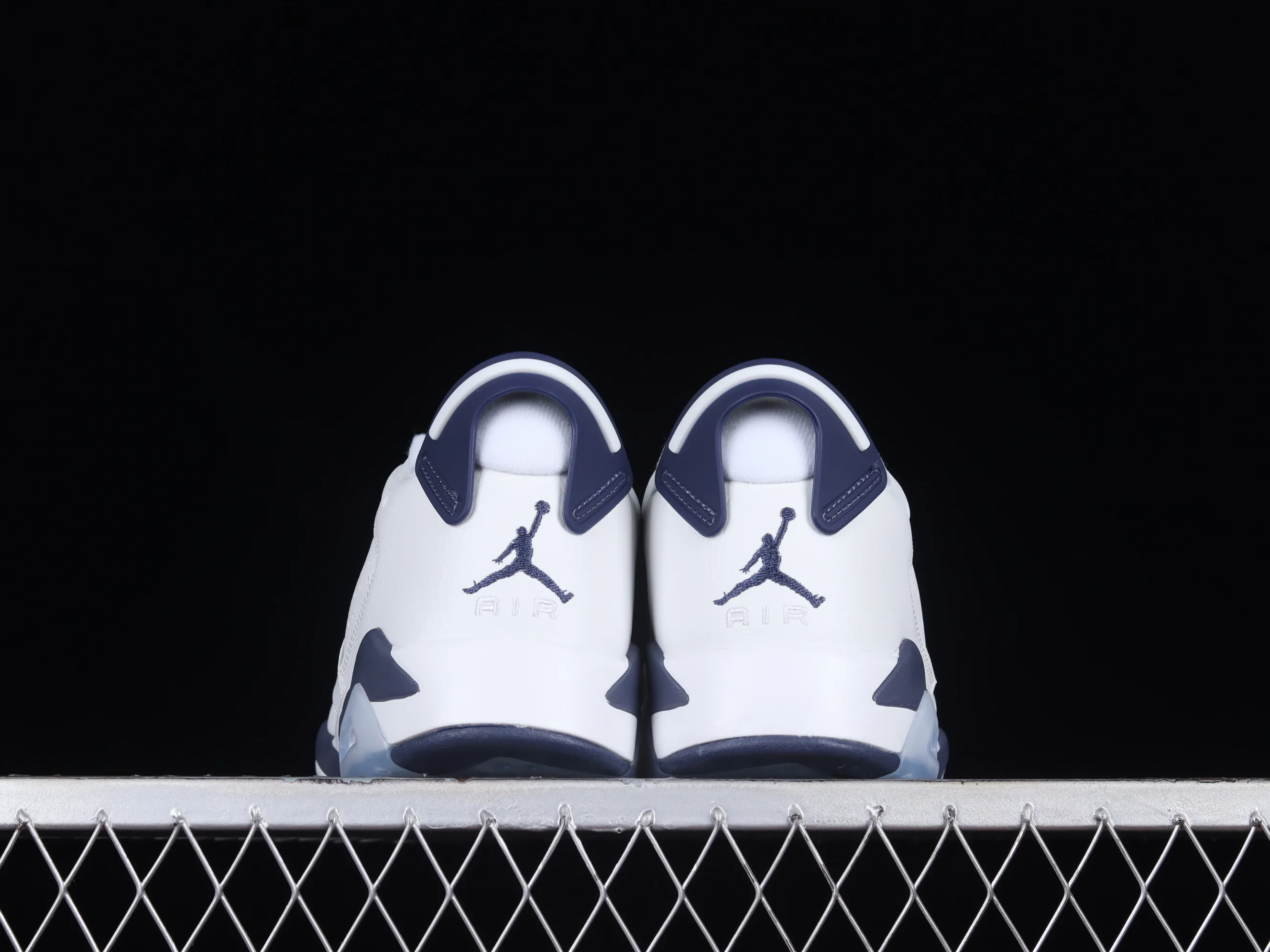 All categories Air Jordan Jordan series basketball shoes Air Jordan 6 Air Jordan 6 Retro "Midnight Navy" AJ6 Joe 6 white and navy low-top basketball shoes CT8529-141